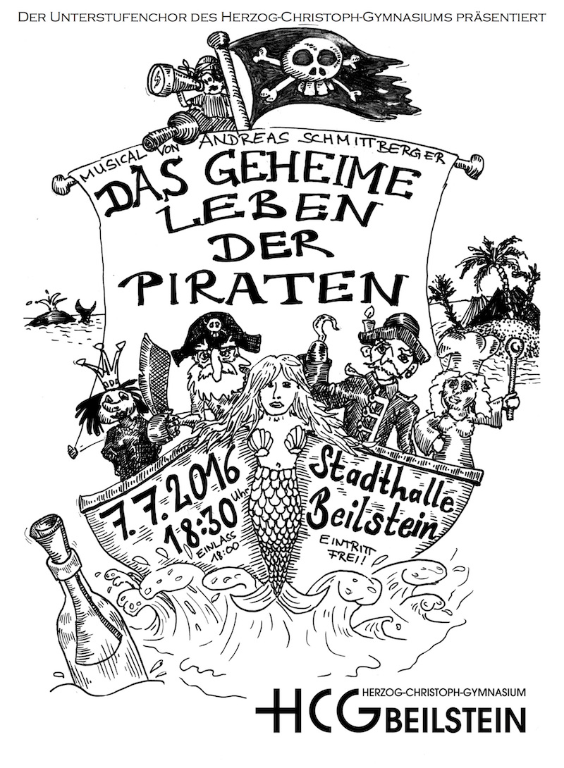 GeheimeLebenPiratenPlakat