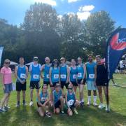 Platz 3 beim 100km Staffellauf in Tübingen
