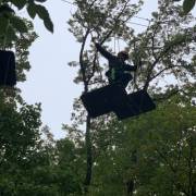 Teambuilding im Kletterpark Weinsberg.